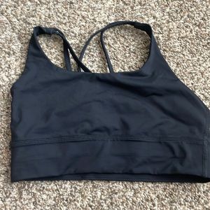 Lululemon black sports bra